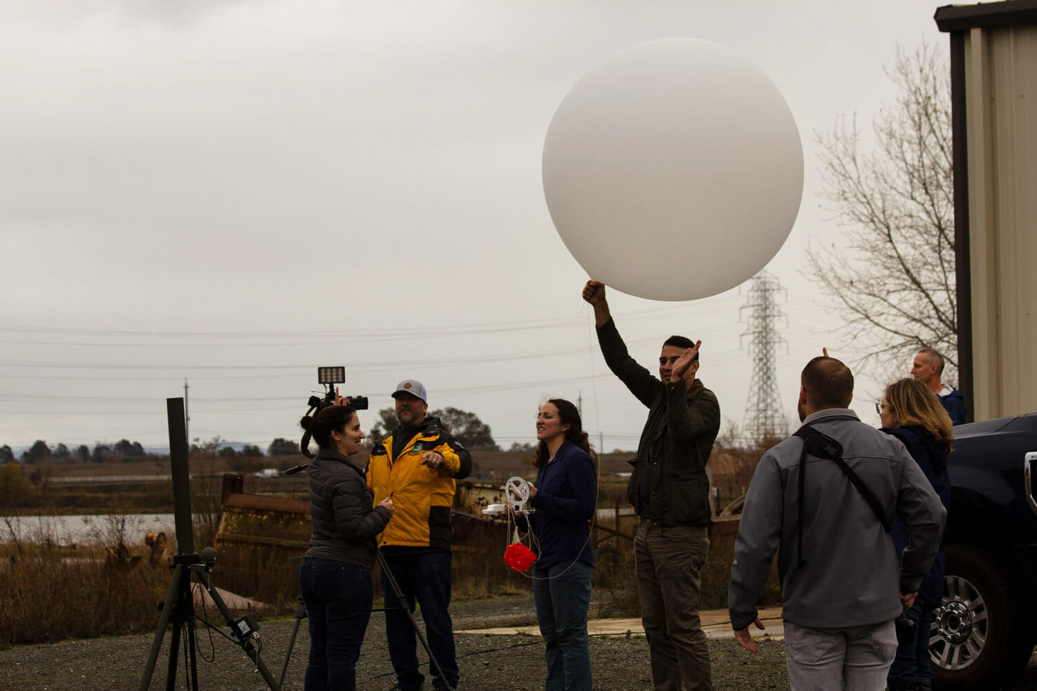 Weather balloons gather data in the Yuba and Feather river watersheds during atmospheric rivers - YubaNet