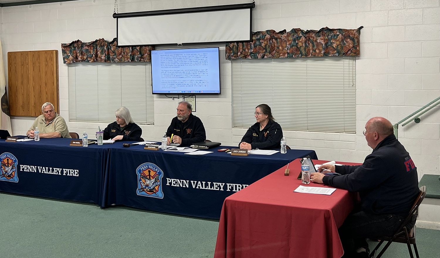 Penn Valley Fire starts on the road to annexation