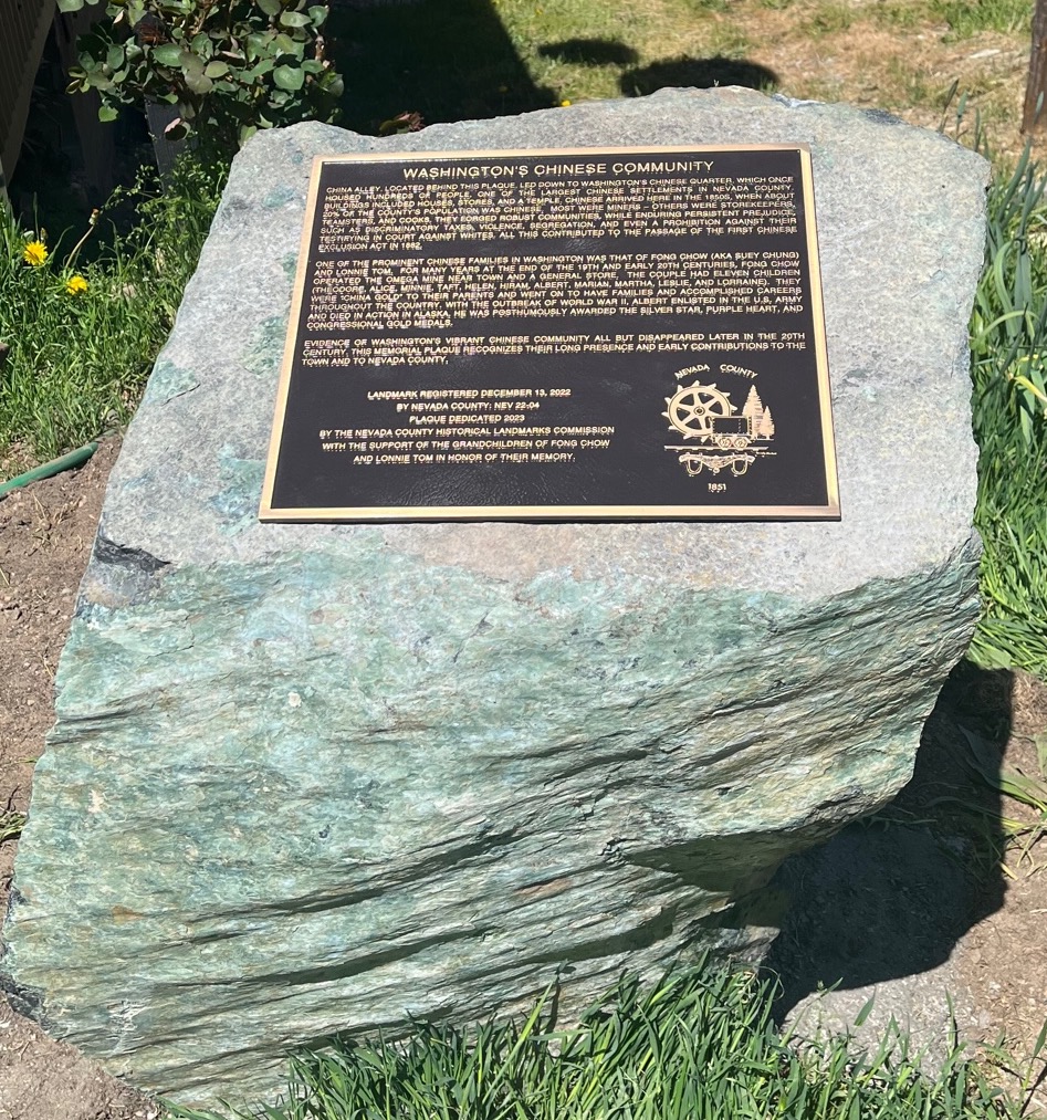 Town of Washington's Chinese Community landmark plaque unveiling - Vimarsana News