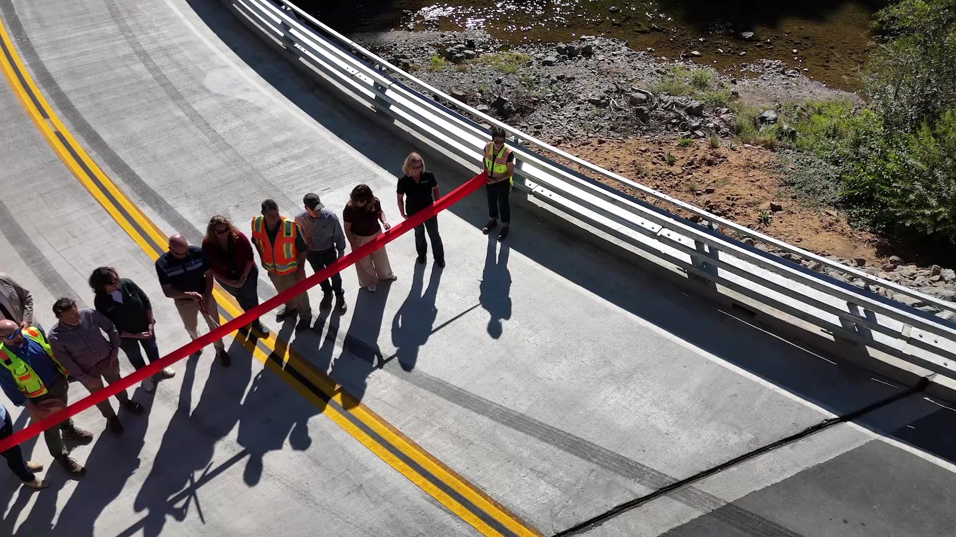 Dog Bar Bridge - wider, safer and officially open