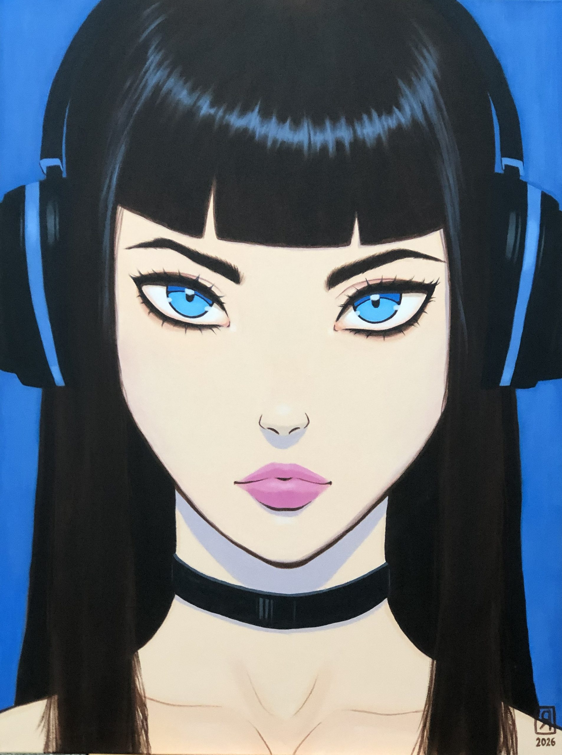 Wine Country Meets Anime - Yatska Sokuleva Exhibit at Avanguardia Wines in Grass Valley